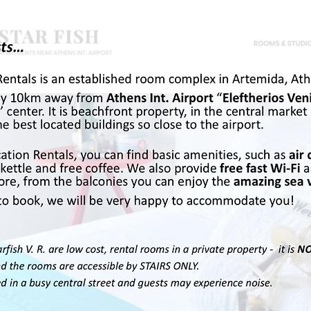 Starfish Vacation Rentals - Athens Int. Airport Artemida  Exterior photo